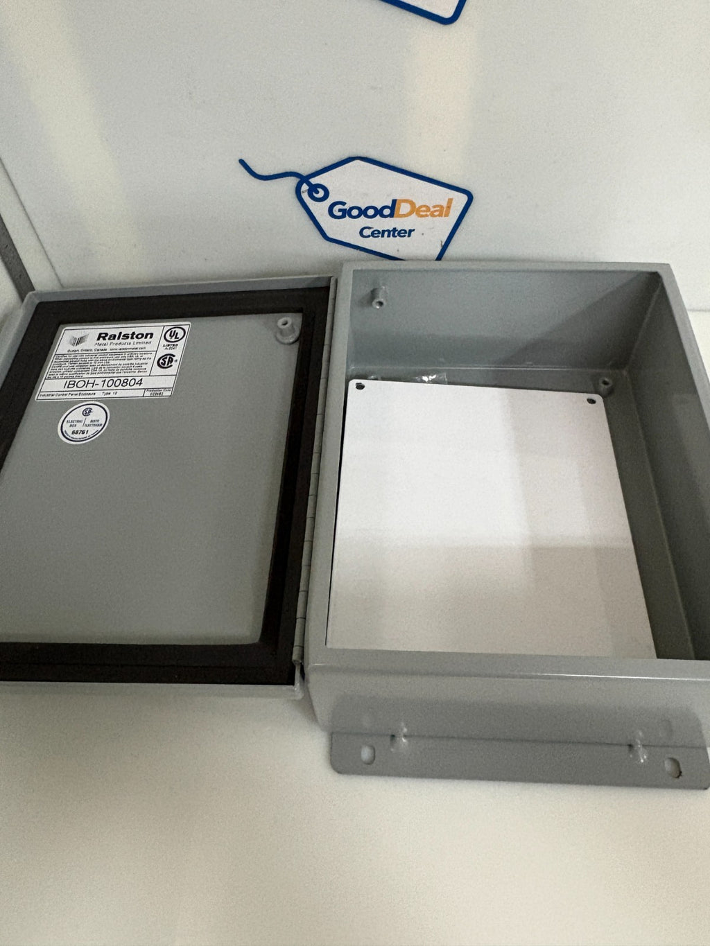 RALSTON OIL-DUST TIGHT ENCLOSURE HINGED COVER IBOH-100804