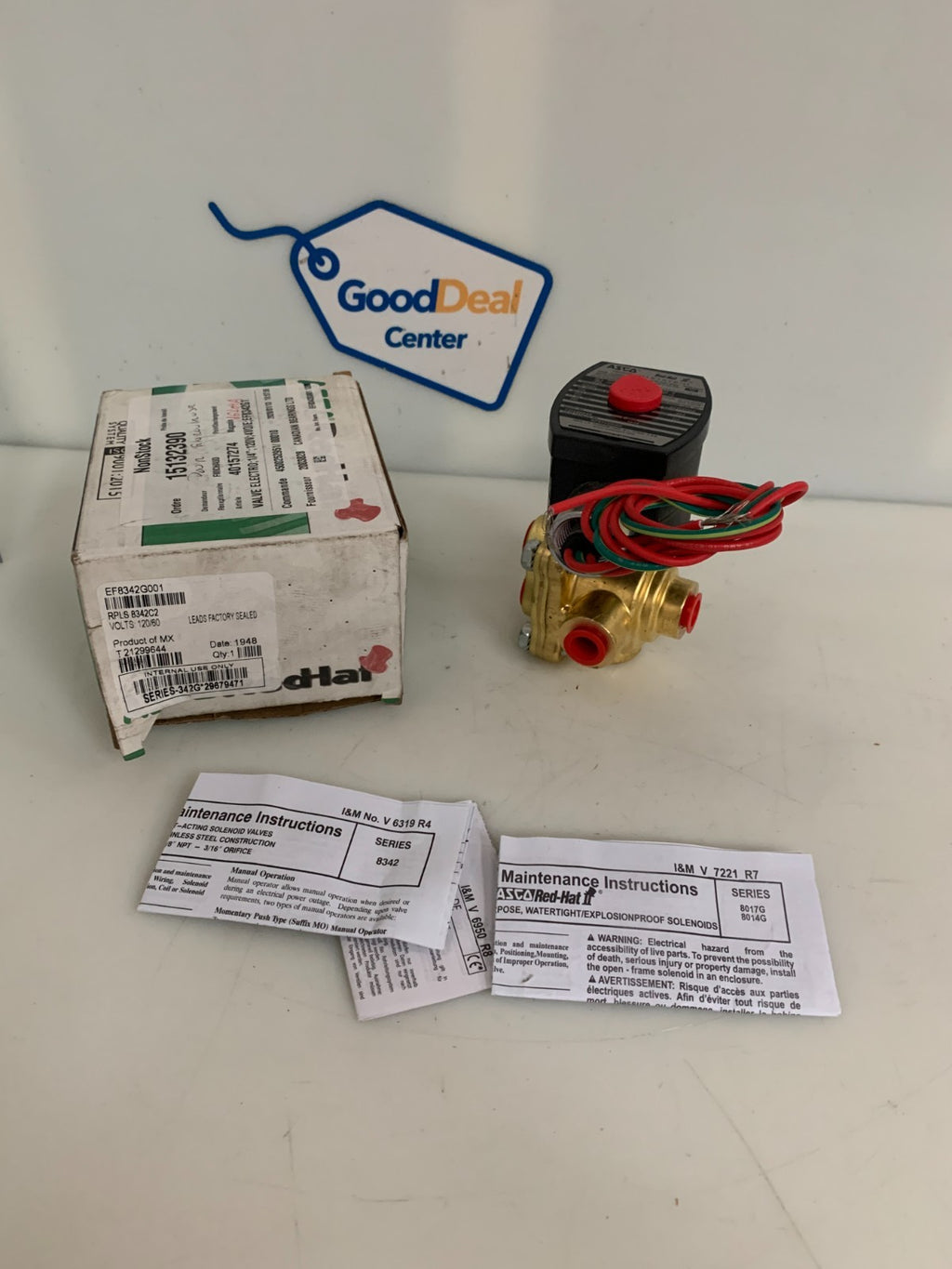 ASCO RED HAT SOLENOID VALVE 342G29679741