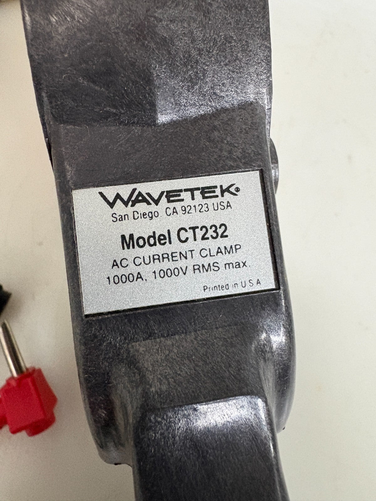 BECKMAN IND. CURRENT CLAMP CT-232