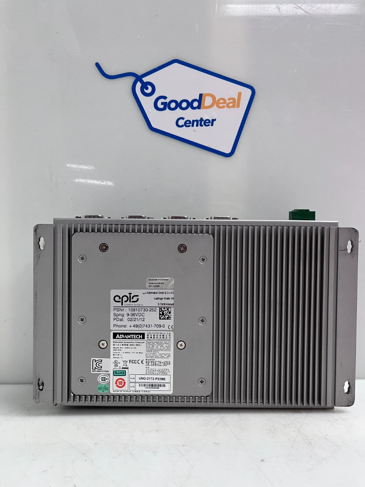 ADVANTECH UNO-2172-P22B Automation Industrial Computer Module 10810730-252
