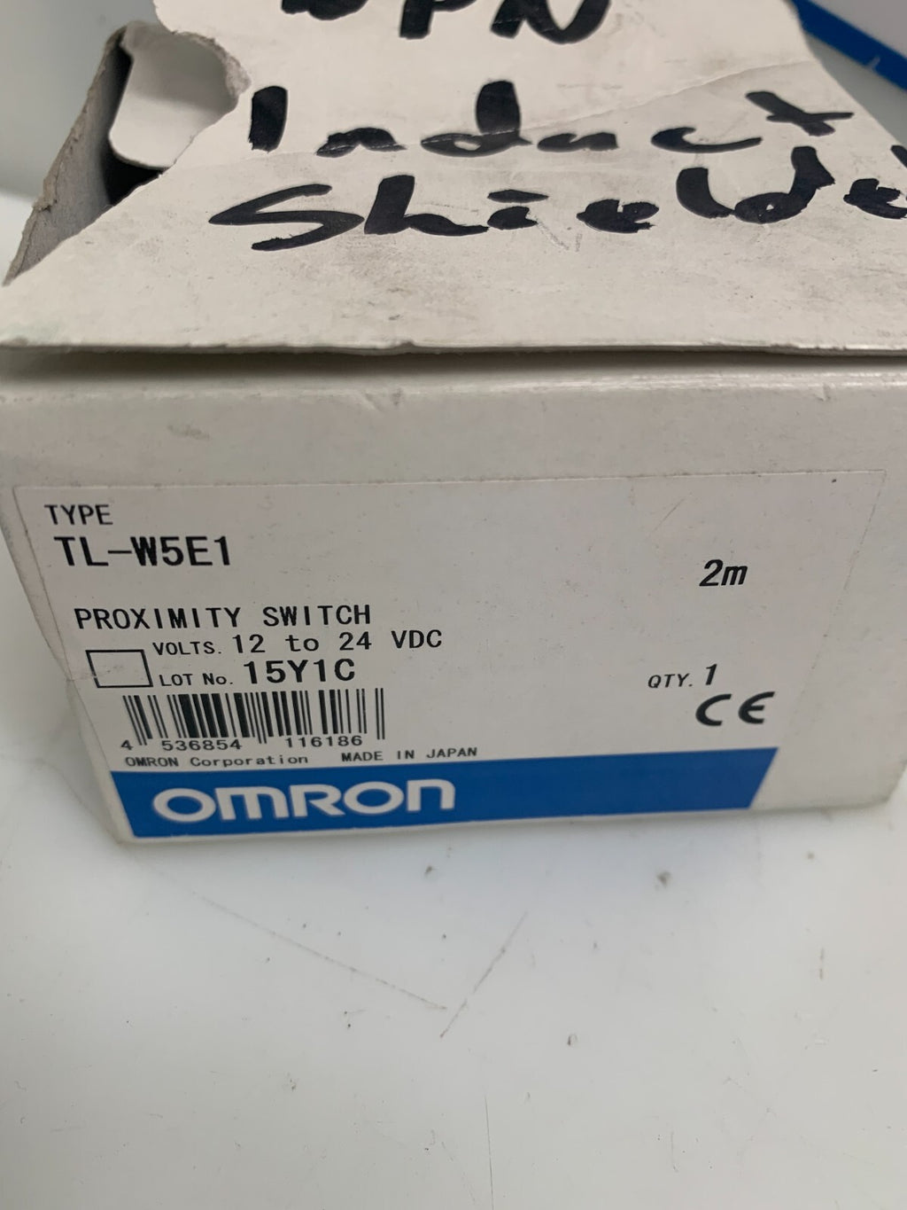 Omron TL-W5E1 Proximity Switch 12 to 24v