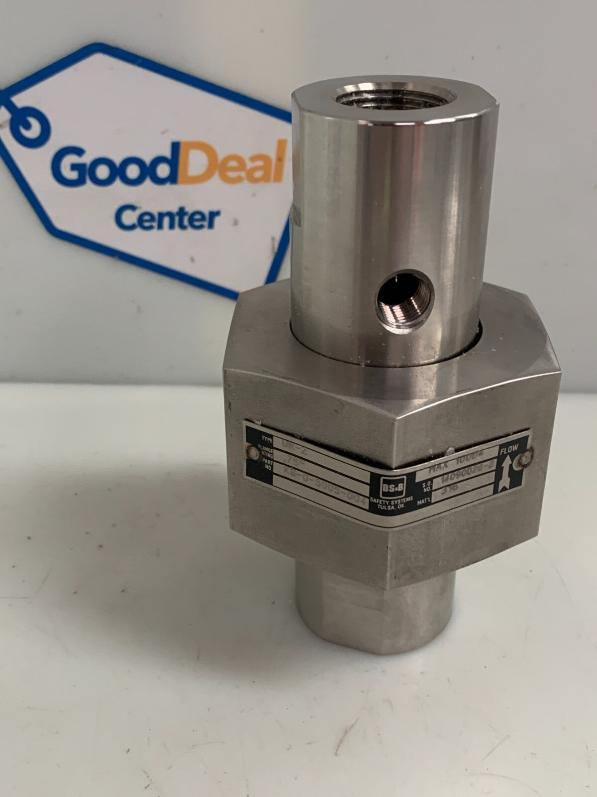 BS&B SAFETY HEADS (HOLDERS) FOR REVERSE BUCKLING RUPTURE DISKS UR-20