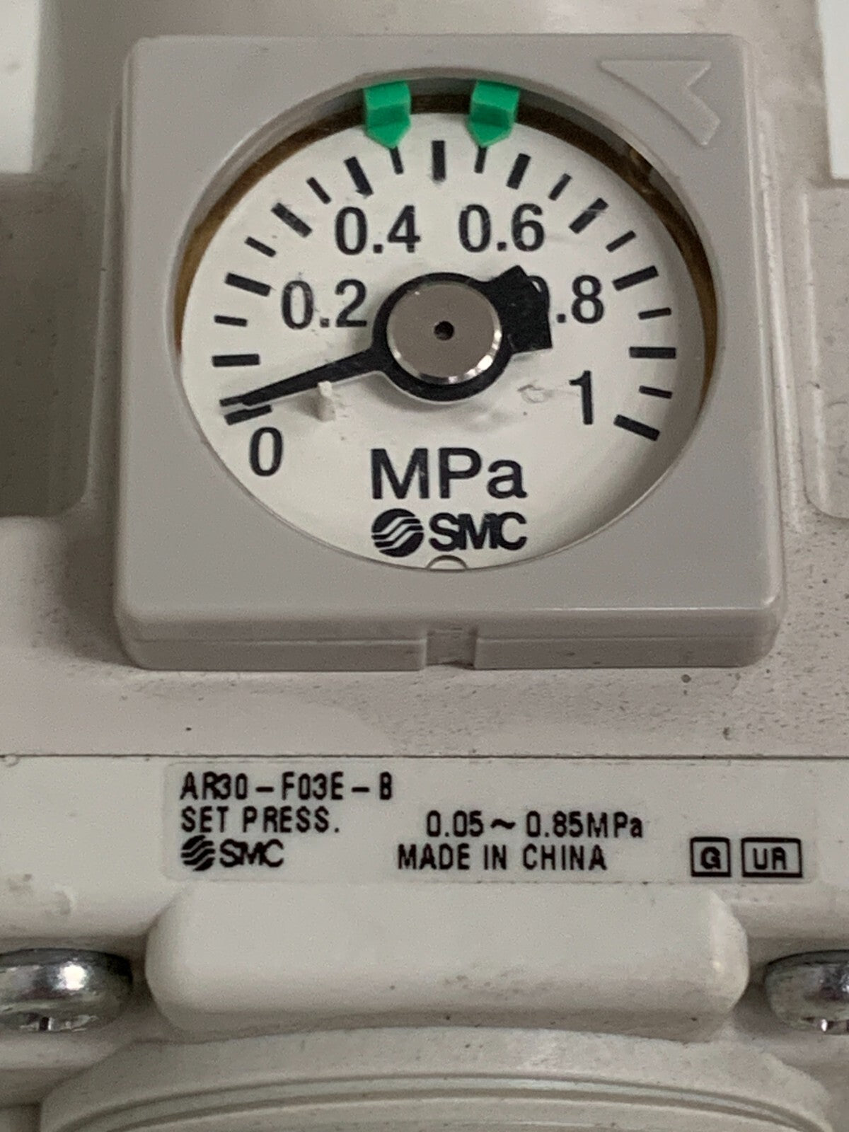 SMC AIR PRESSURE REGULATOR AR30-F03E-B