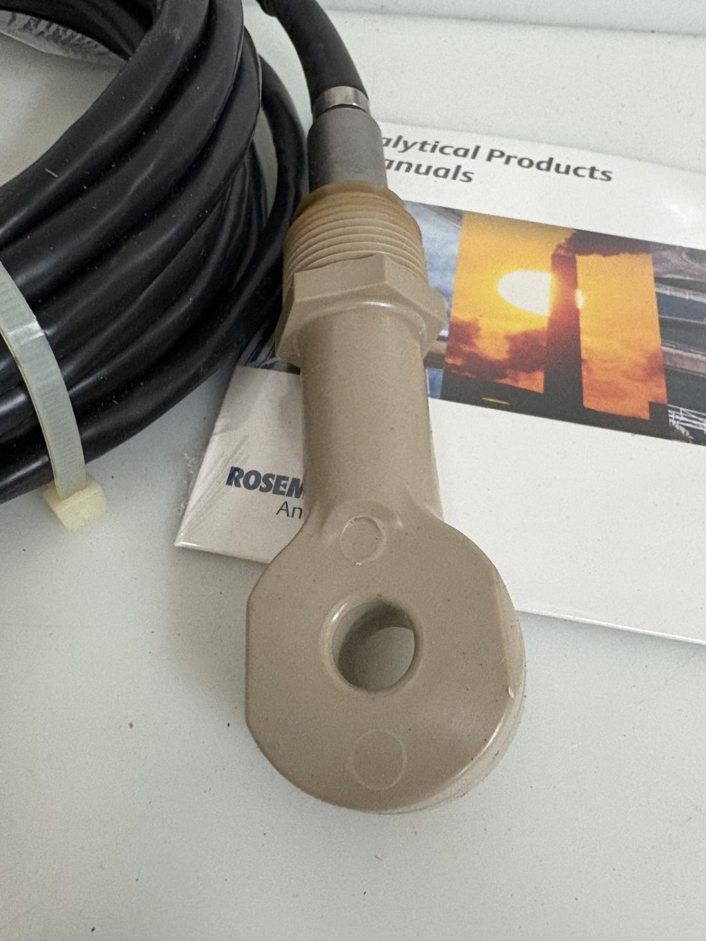 ROSEMOUNT ANALYTICAL ASSY SENSOR TOROIDAL CONDUCTIVITY PROBE 228-02-21-56-61