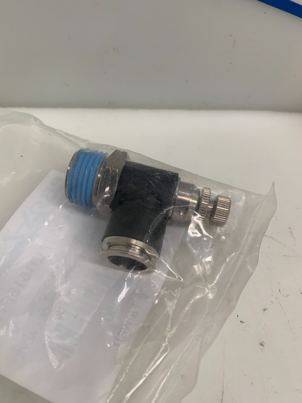 Lot of 2 Pro-Source 4827101515PRO Right Angle Flow Control Valve2