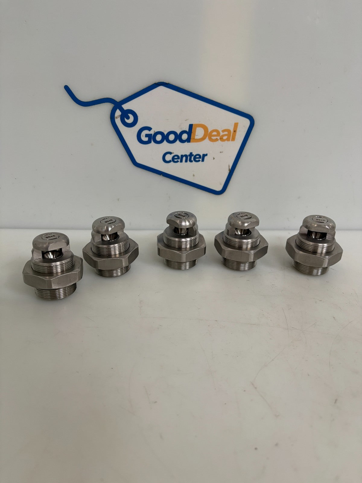 LOT OF 5 SPRAYING SYSTEMS 1 1/8" SPRAY SHOWER NOZZLE 20210-80463 316SS