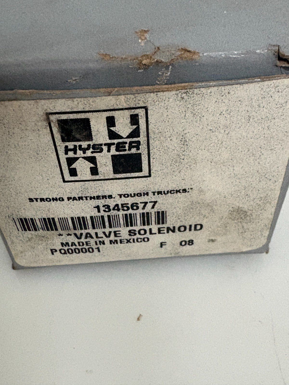 HYSTER LOCKOFF SOLENOID VALVE 13456773