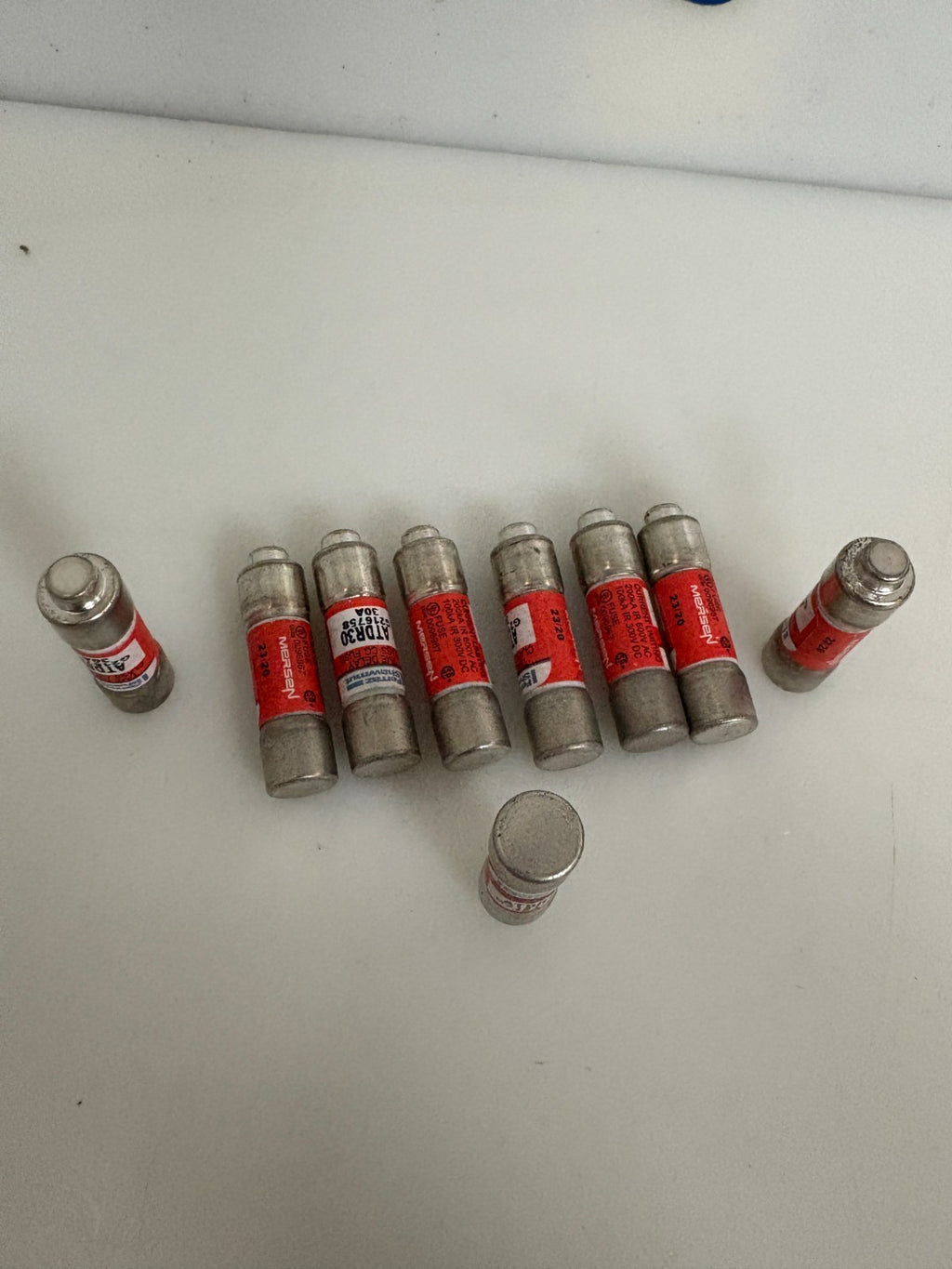 LOT OF 9 FERRAZ SHAWMUT ATDR-30 AMP TRAP TIME DELAY FUSE 30 AMP1