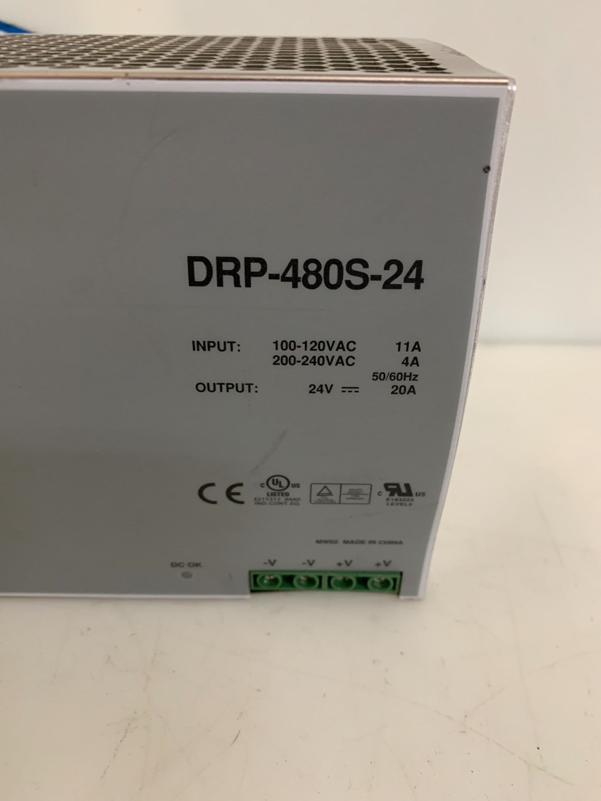 MEAN WELL SWITCHING REHULATOR DRP-480S-241