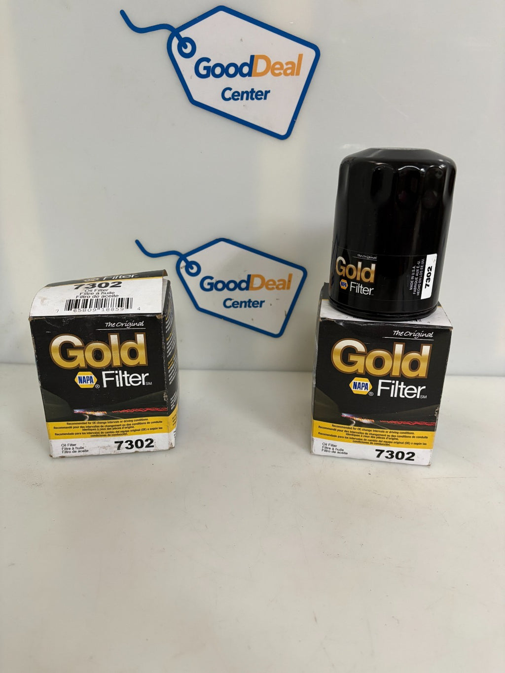 LOT OF 2 NAPA GOLD OIL FILTER #7302