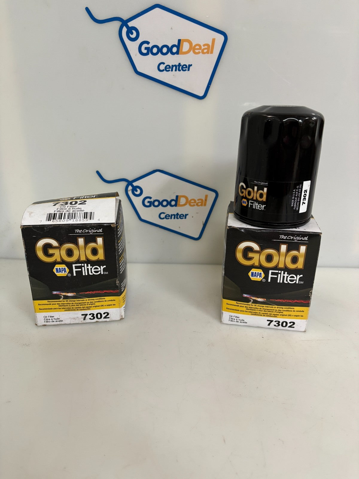 LOT OF 2 NAPA GOLD OIL FILTER #7302