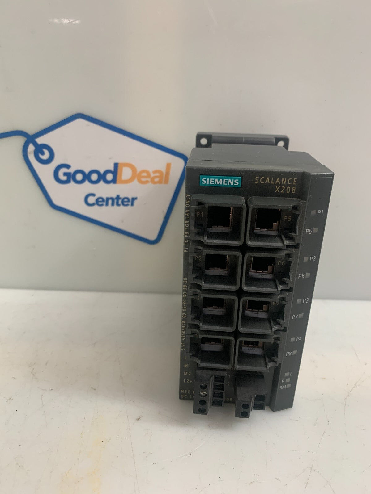 SIEMENS SWITCH MODULE  Scalance x208 1P 6GK5208-0BA10-2AA3