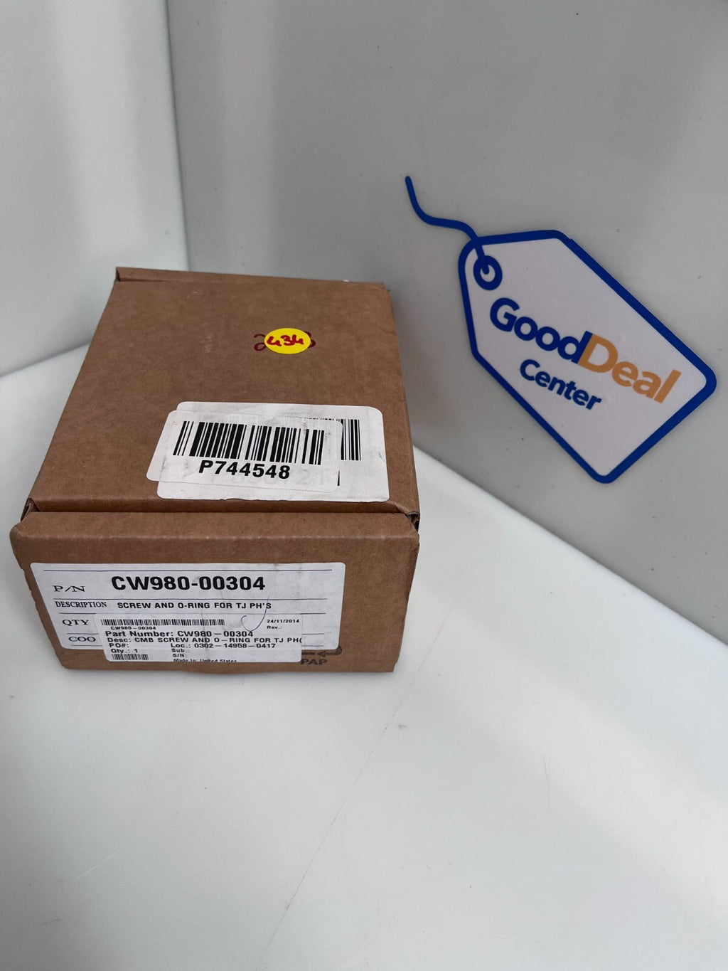 HP Screw And O-Ring For TJ PH's CW980-00304