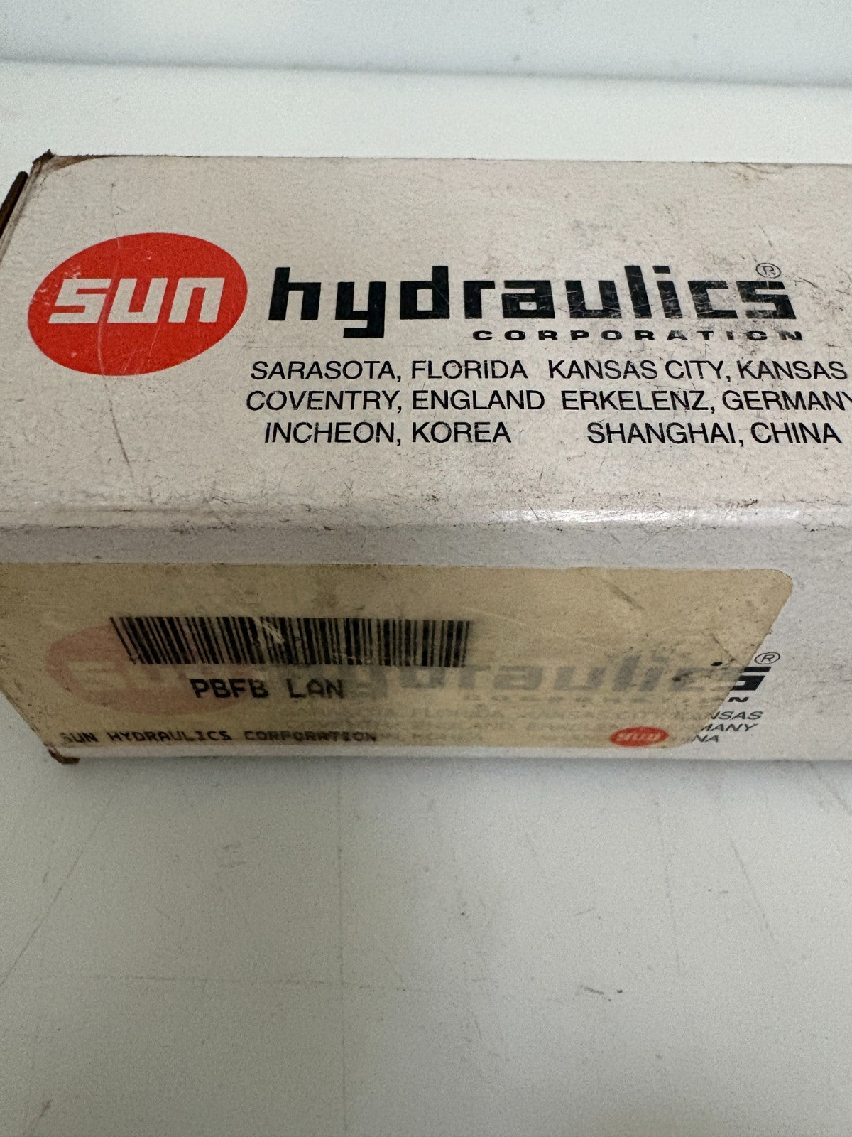 SUN HYDRAULICS PRESSURE REDUCER PBFB-LAN2