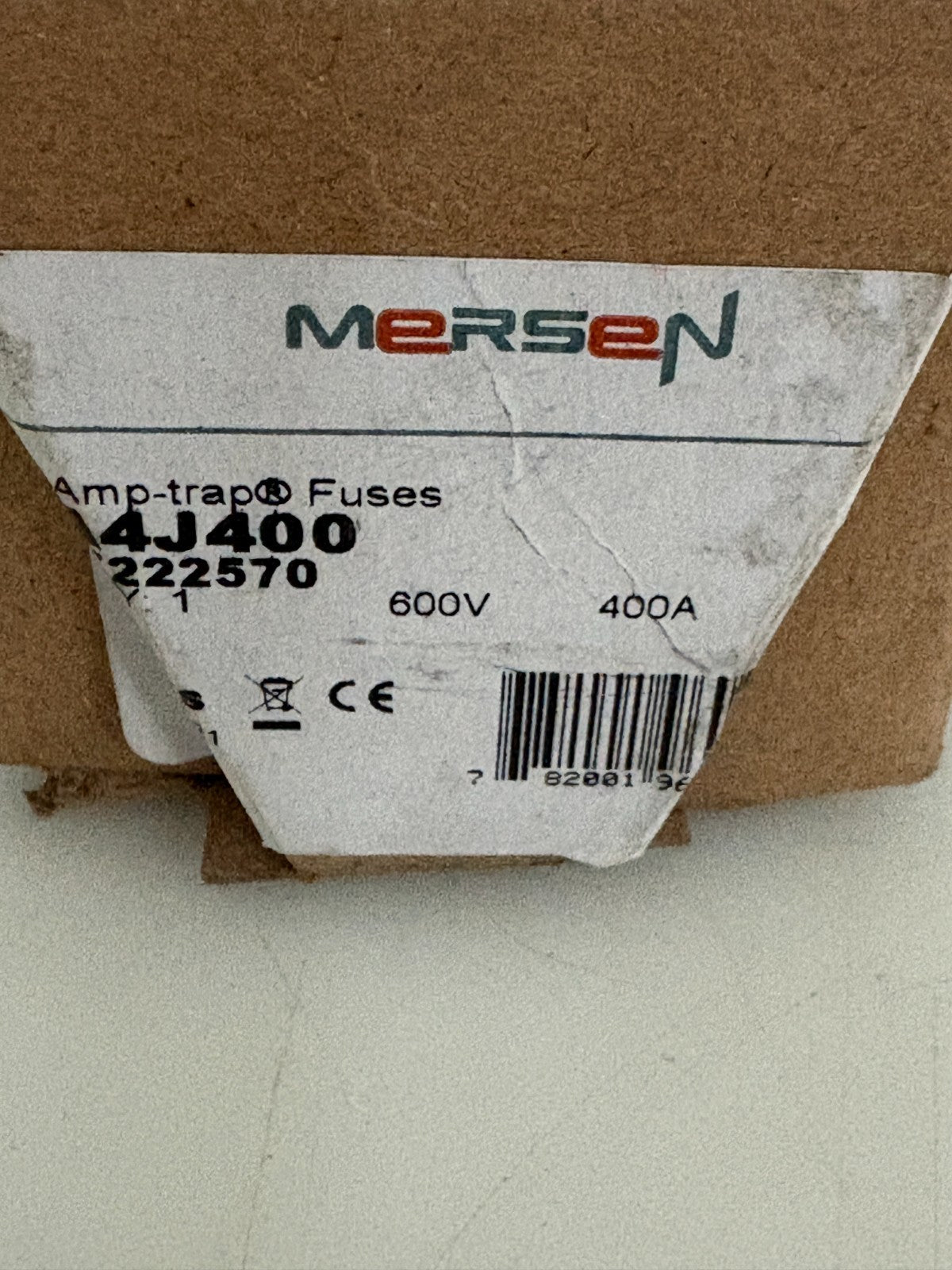 MERSEN AMP TRAP FUSE A4J4002