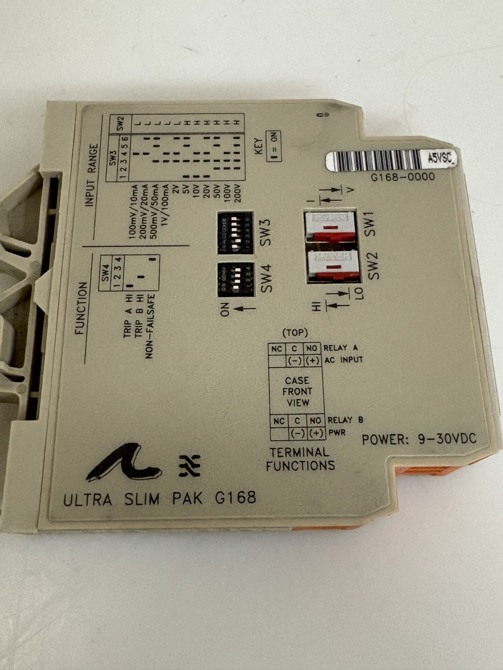 ACTION INSTRUMENTS WATLOW ULTRA SLIM PACK SIGNAL CONDITIONER G168-0000