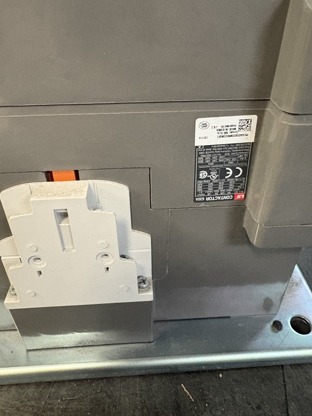 LS ELECTRIC METASOL MC-630A AC CONTACTOR 500HP4