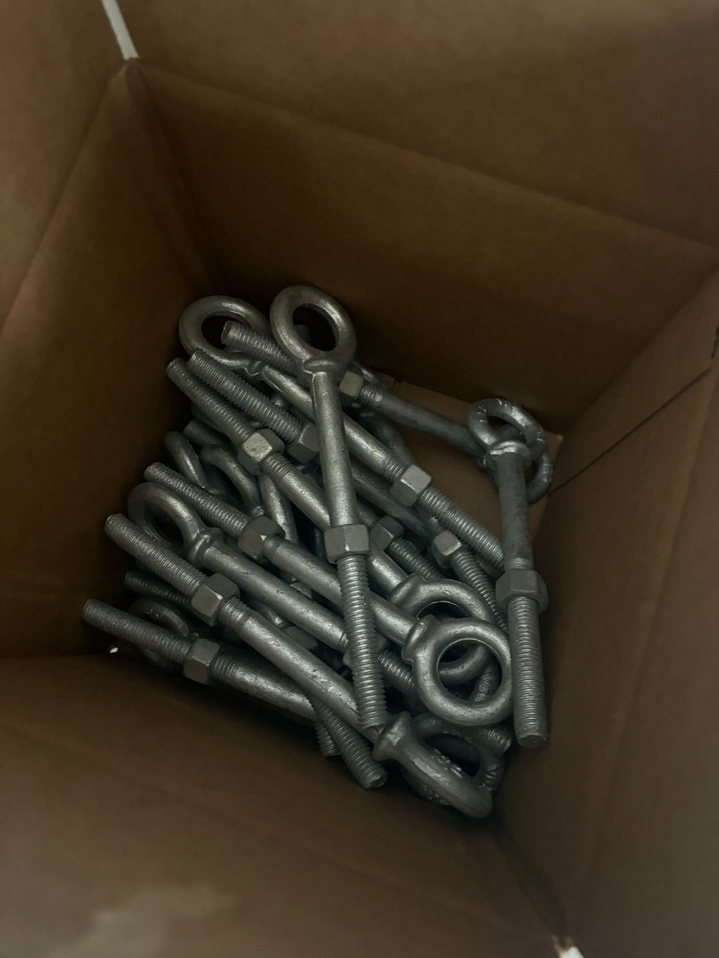 VGD GALVANIZED 1/2 SHOULDER NUT EYEBOLT 1331-T  25 IN BOX2
