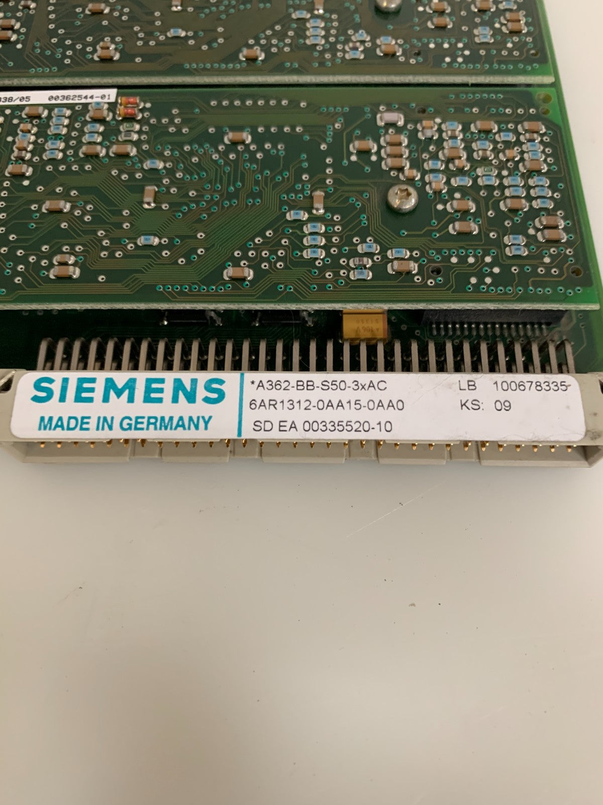 SIEMENS COMMUNICATION DRIVE MOUNTED AXIS CONTROL MODULE A362-BB-S50-3XAC 6AR1312