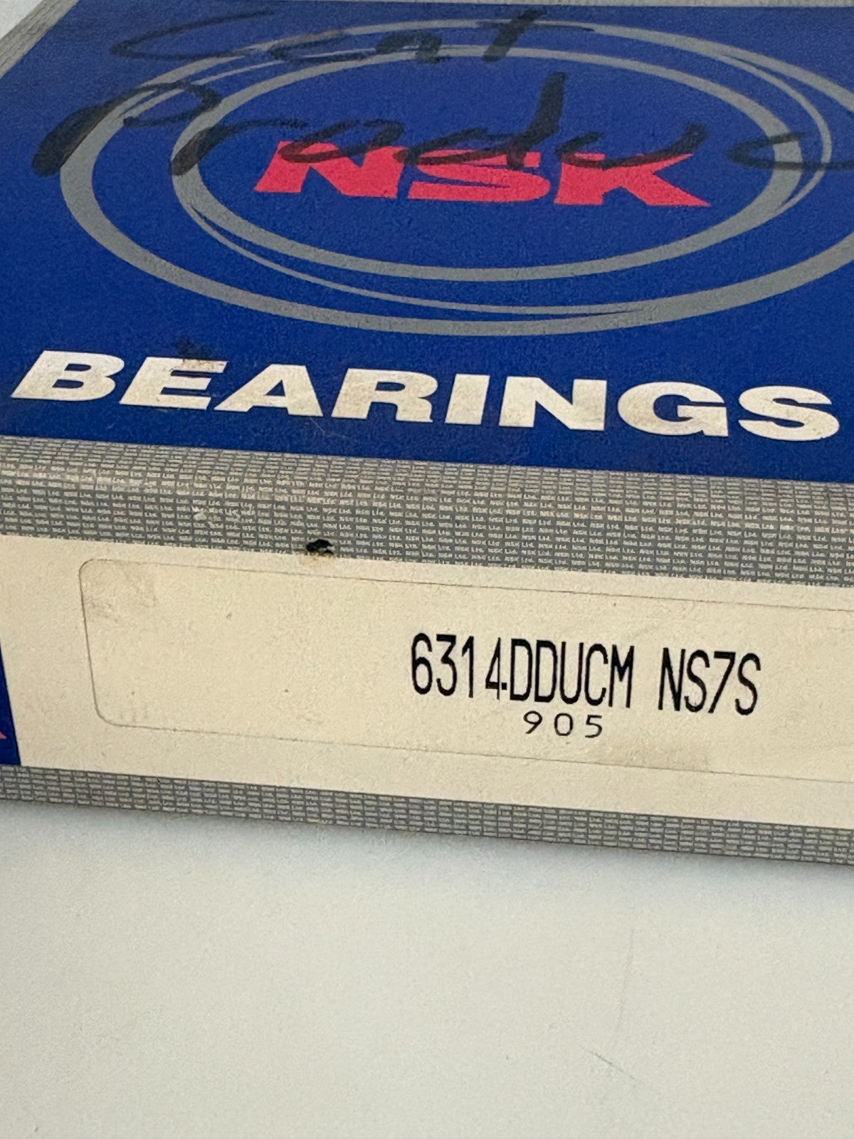 NSK BALL BEARINGS 6314DDUCM NS7S