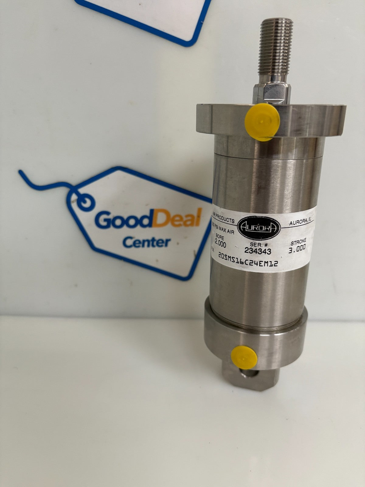 VEMAG S STEEL AURORA PNEUMATIC CYLINDER 234343 20SMS16C24EM12