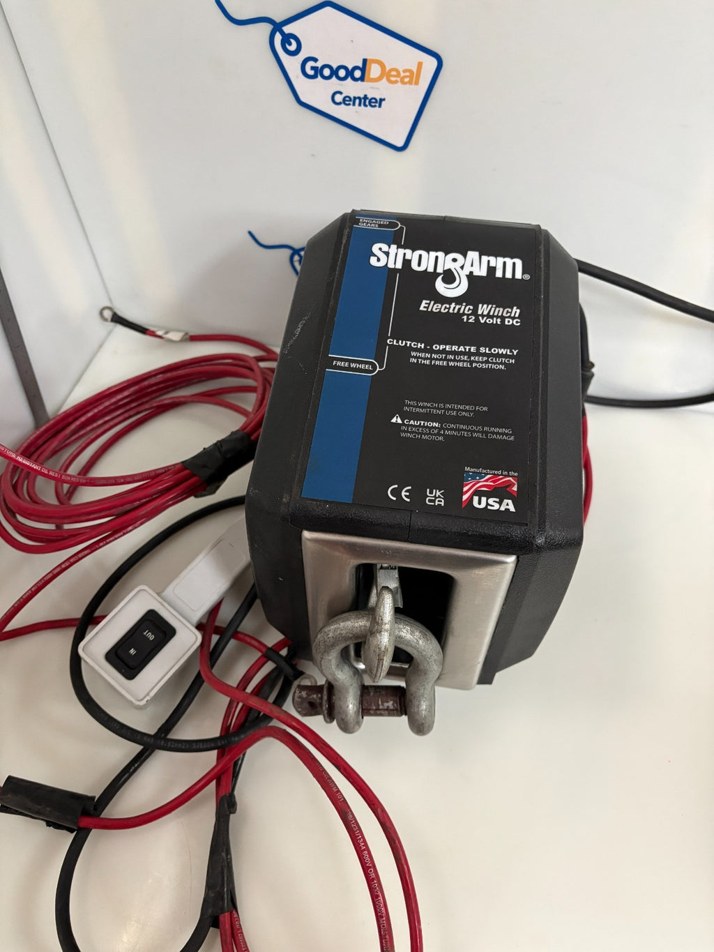 STRONGARM 12 VOLT DC ELECTRIC WINCH W/REMOTE