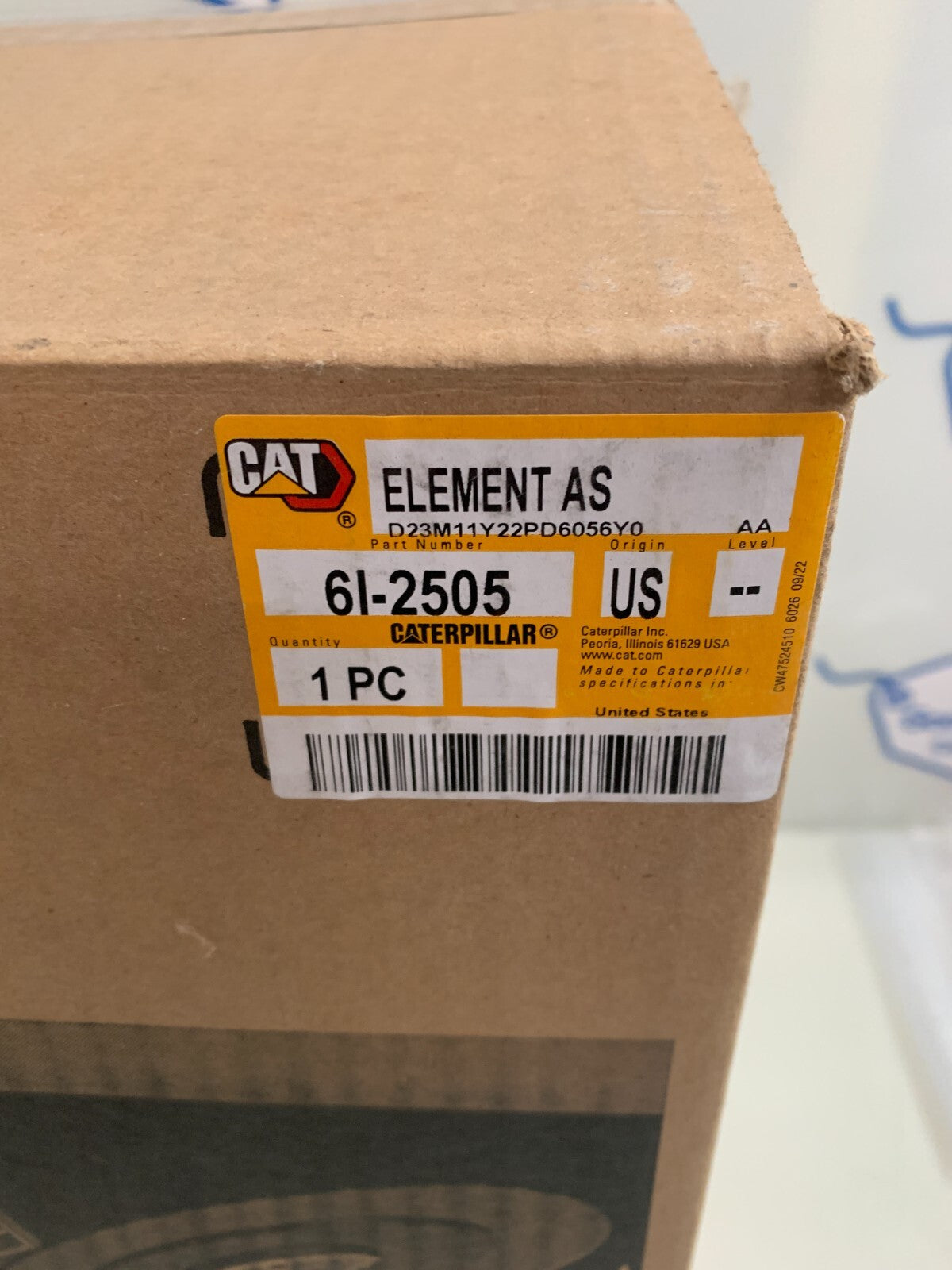CAT Radial Seal Air Filter Element AS 6I-2505