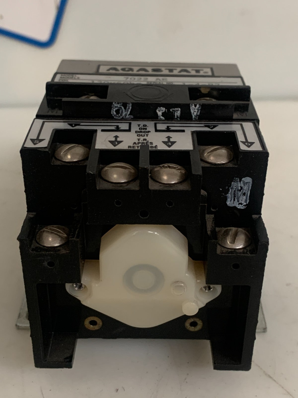 AGASTAT 20-200 SEC. TIME DELAY RELAY #7022 AE3