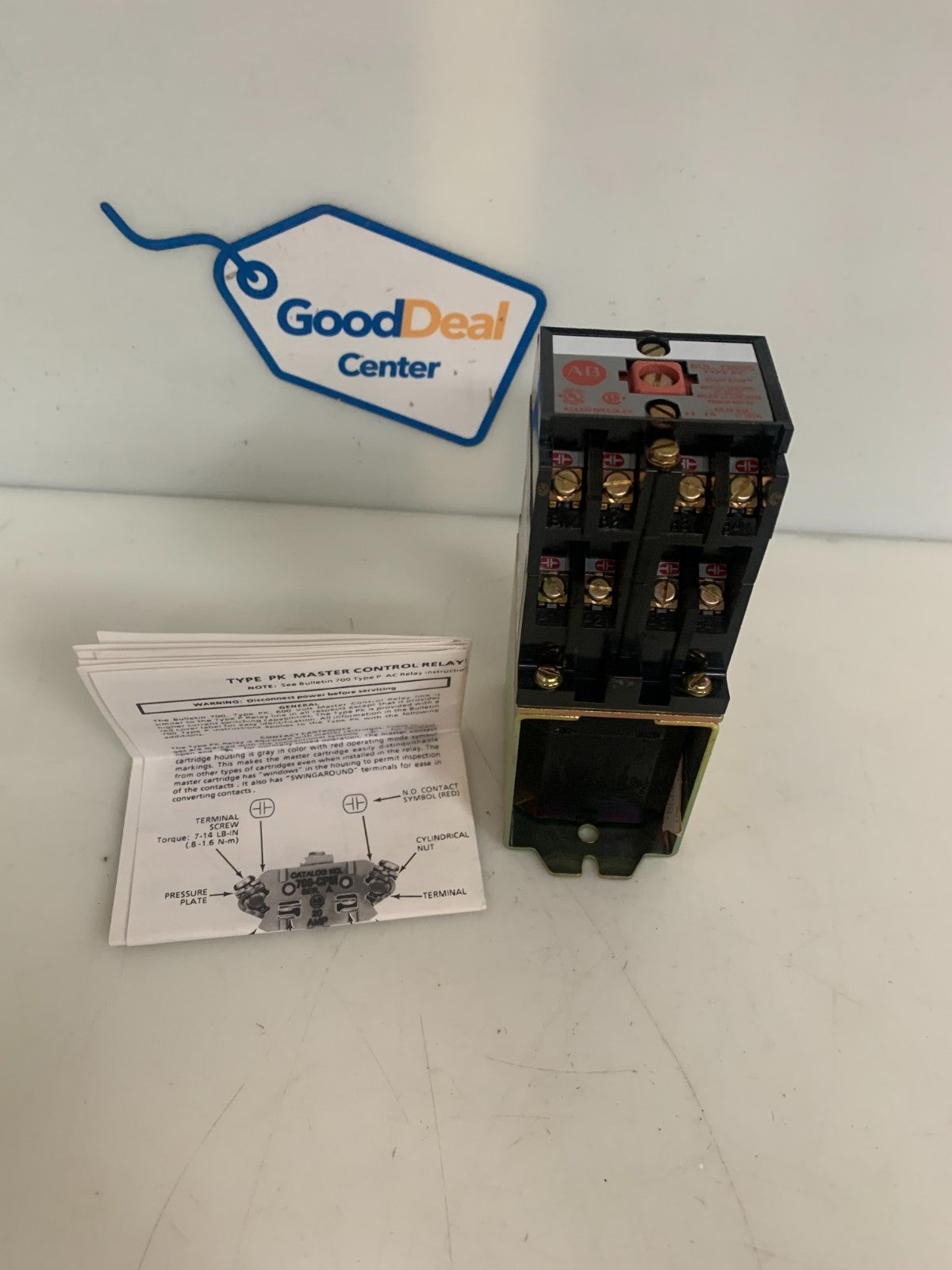 ALLEN BRADLEY CONTROL RELAY CONTACTOR 700DC-PK800Z24 SER A0