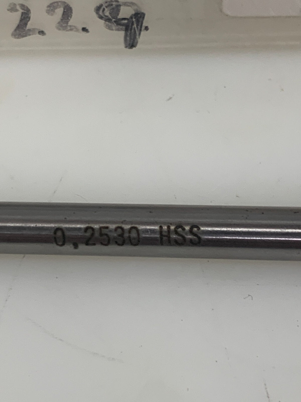 LOT OF 5  S. STEEL 0.2530" REAMER #600348