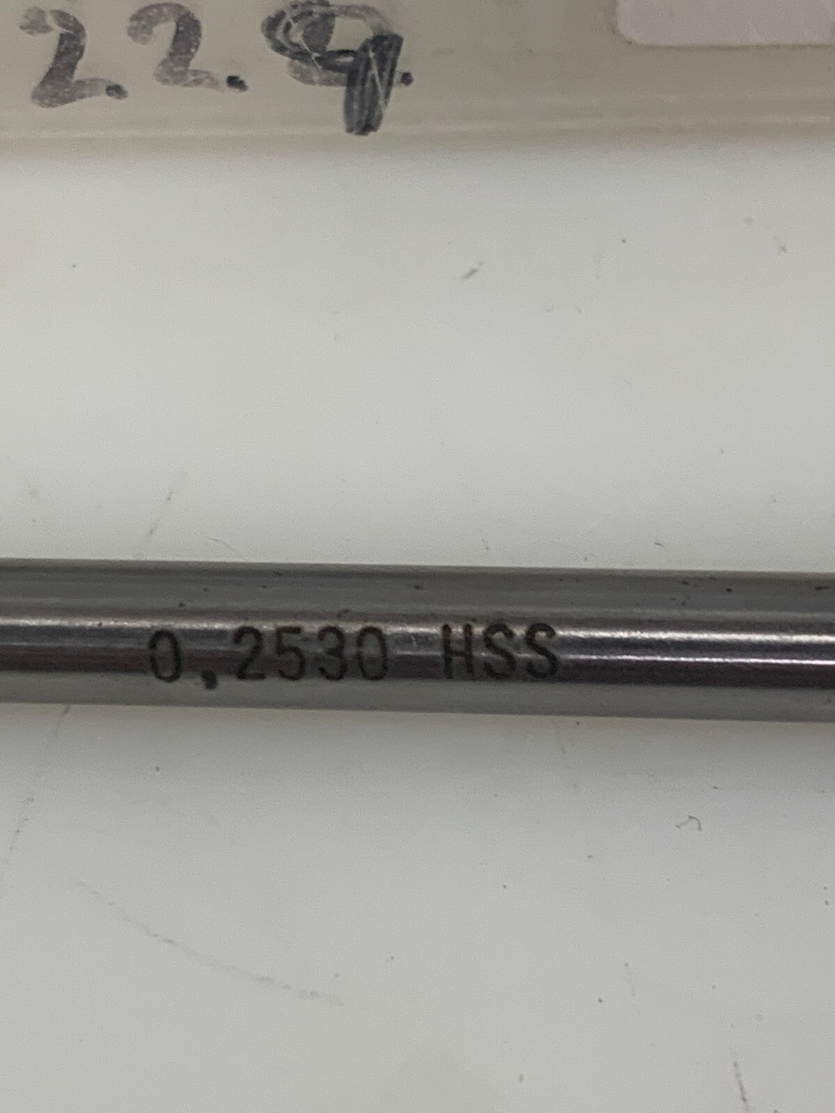LOT OF 5  S. STEEL 0.2530" REAMER #600348