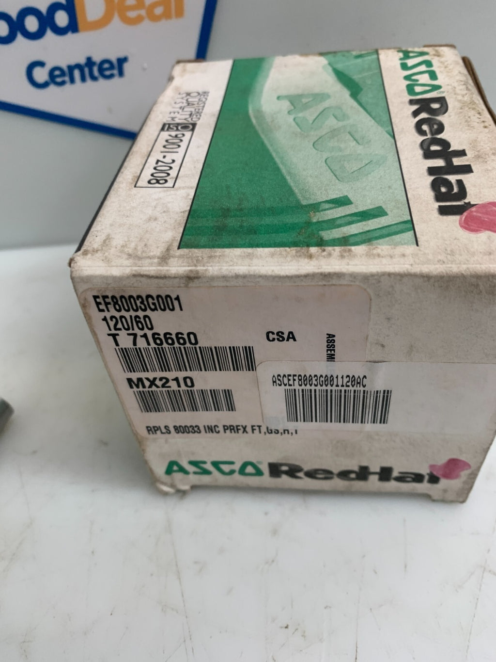 ASCO / Red Hat  EF8003G001  Solenoid Valve  T7166603