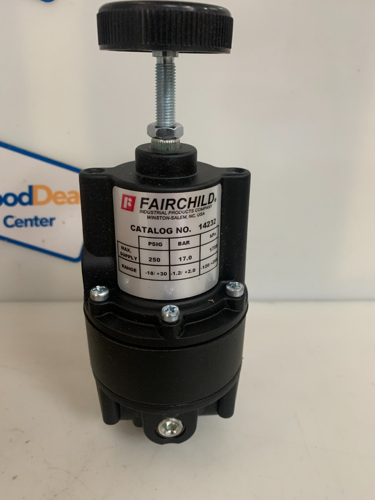 FAIRCHILD PNEUMATIC POSITIVE/NEGATIVE BIASING RELAY 142321