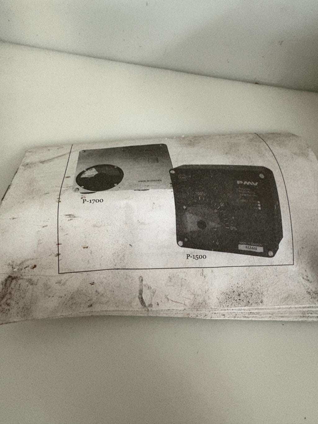 PMV DOUBLE ACTING VALVE POSITIONER P-1520