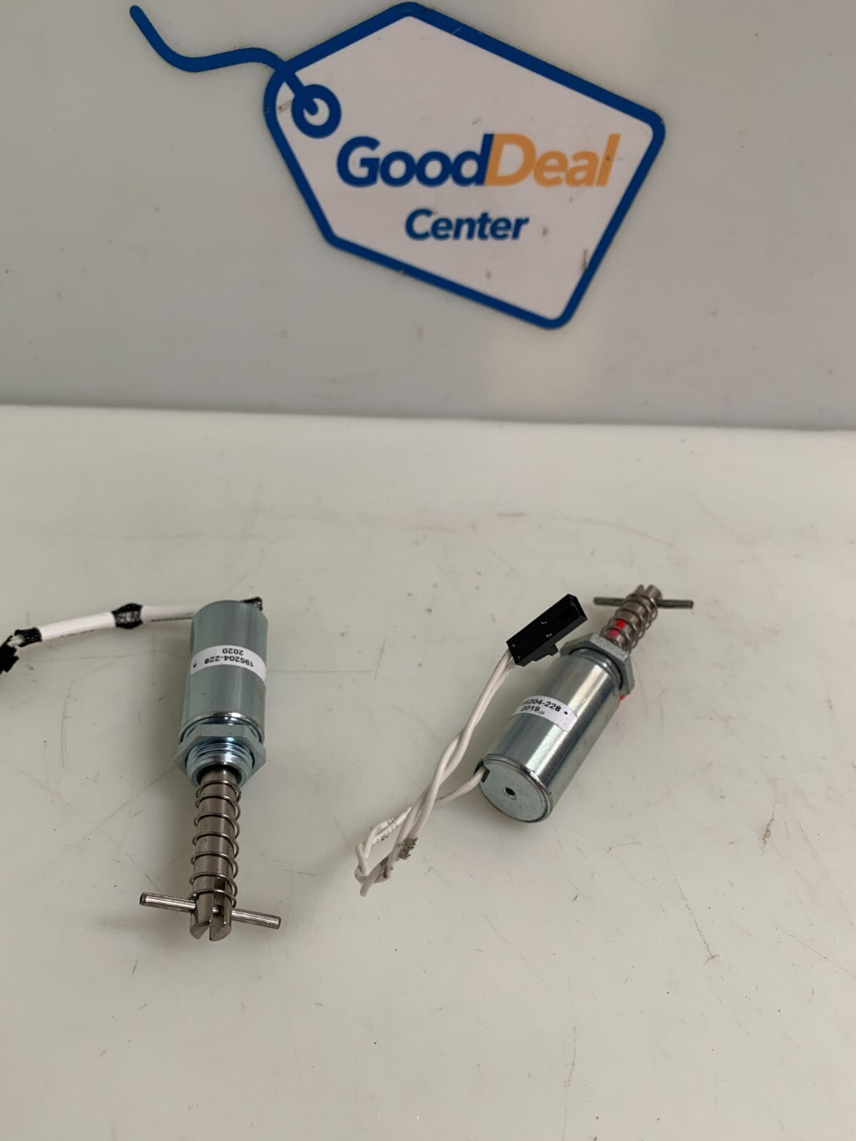 LOT OF 2 SAIA BURGESS TUBULAR SOLENOID STATIC PUSH 195204-228