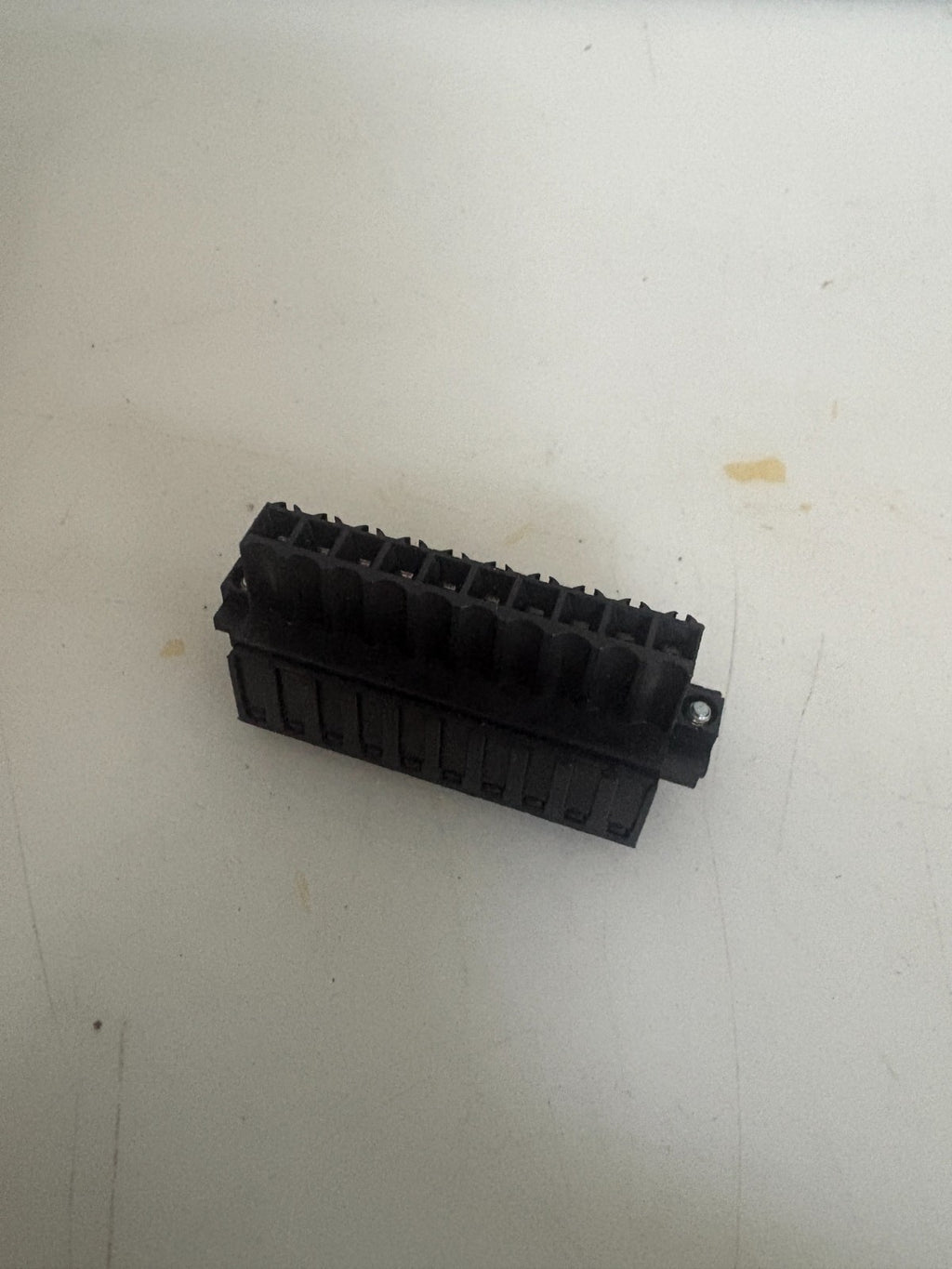 LOT OF 48 WEIDMULLER PCB FEMALE 10 POLES CONNECTOR 16158600001