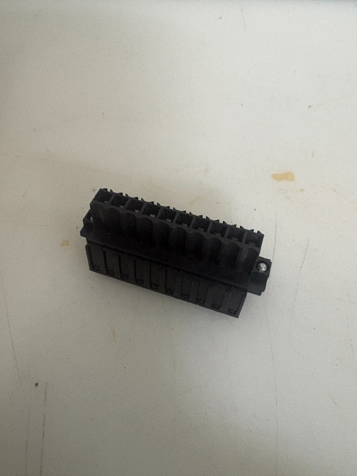 LOT OF 48 WEIDMULLER PCB FEMALE 10 POLES CONNECTOR 16158600001