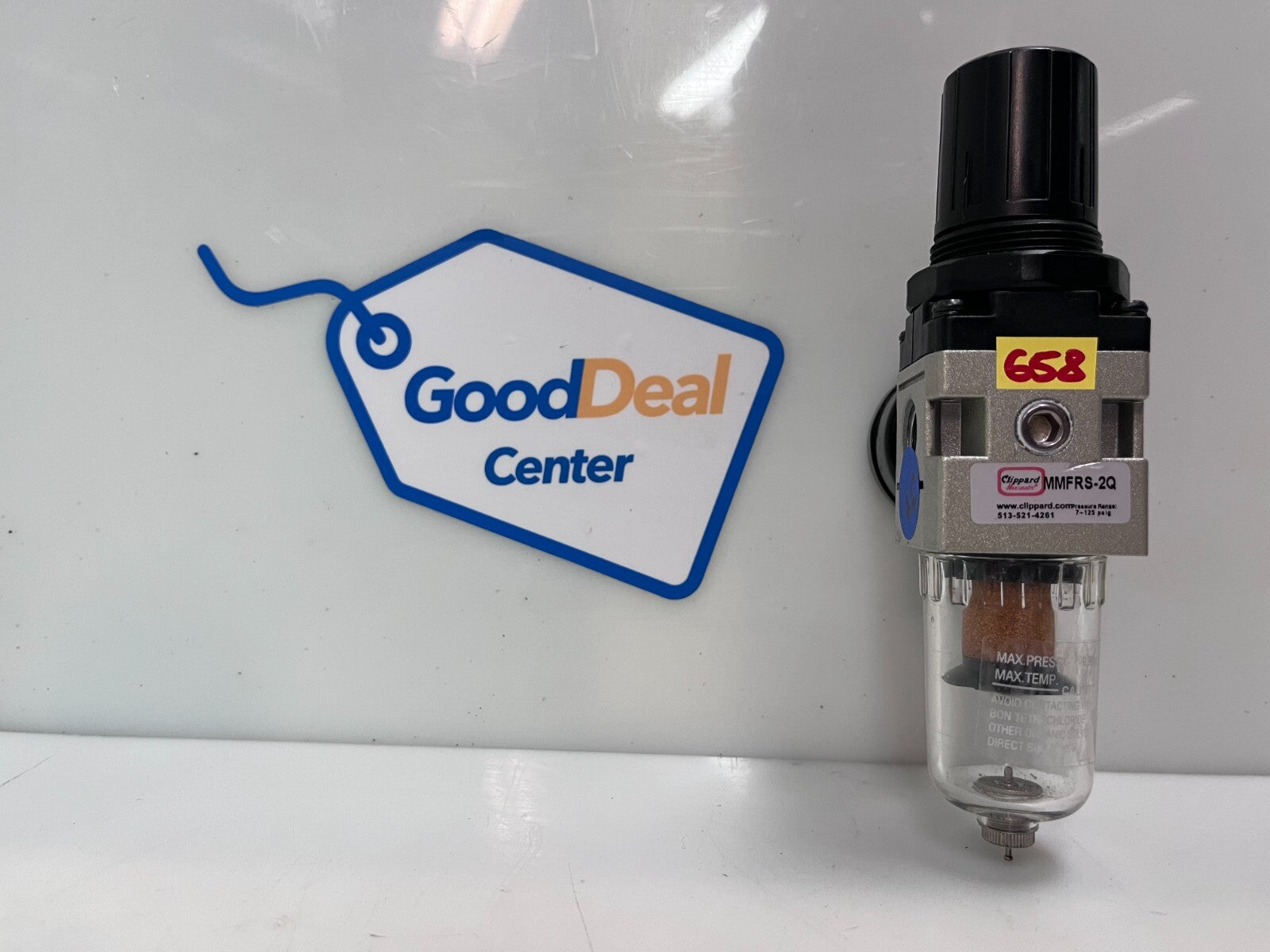Clippard MMFRS-2Q Filter regulator no gage