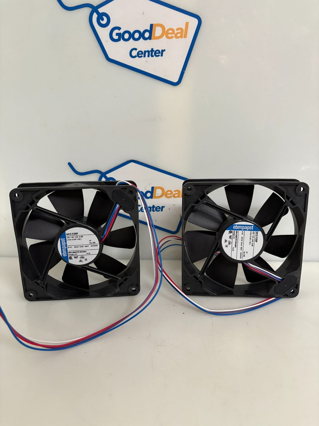 LOT OF 2 EBMPAPST AXIAL COOLING FAN 4412 F/2GP0