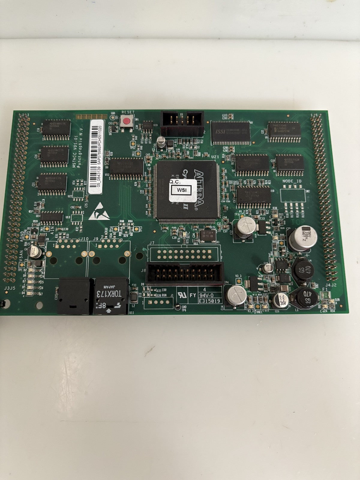 PUNCHGRAPHIX CIRCUIT BOARD MSTMIC V01-01