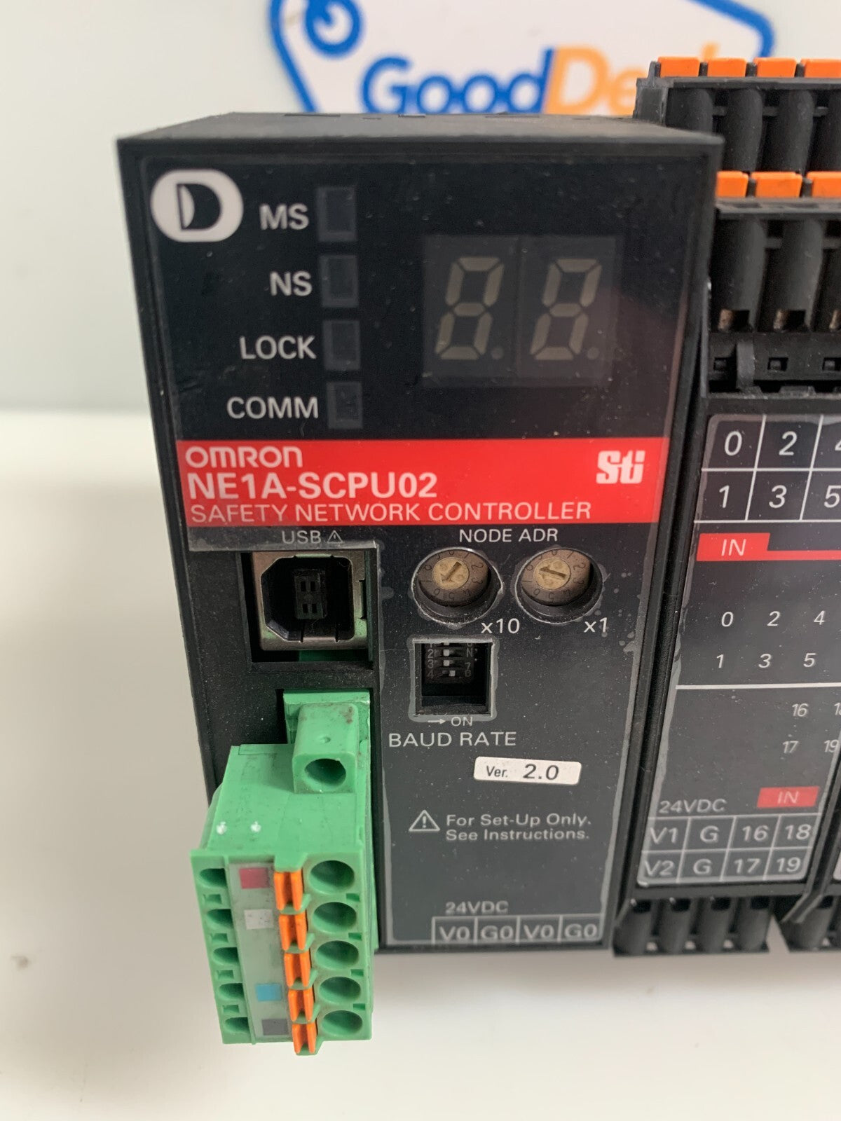OMRON STI SAFETY NETWORK CONTROLLER NE1A-SCPU02
