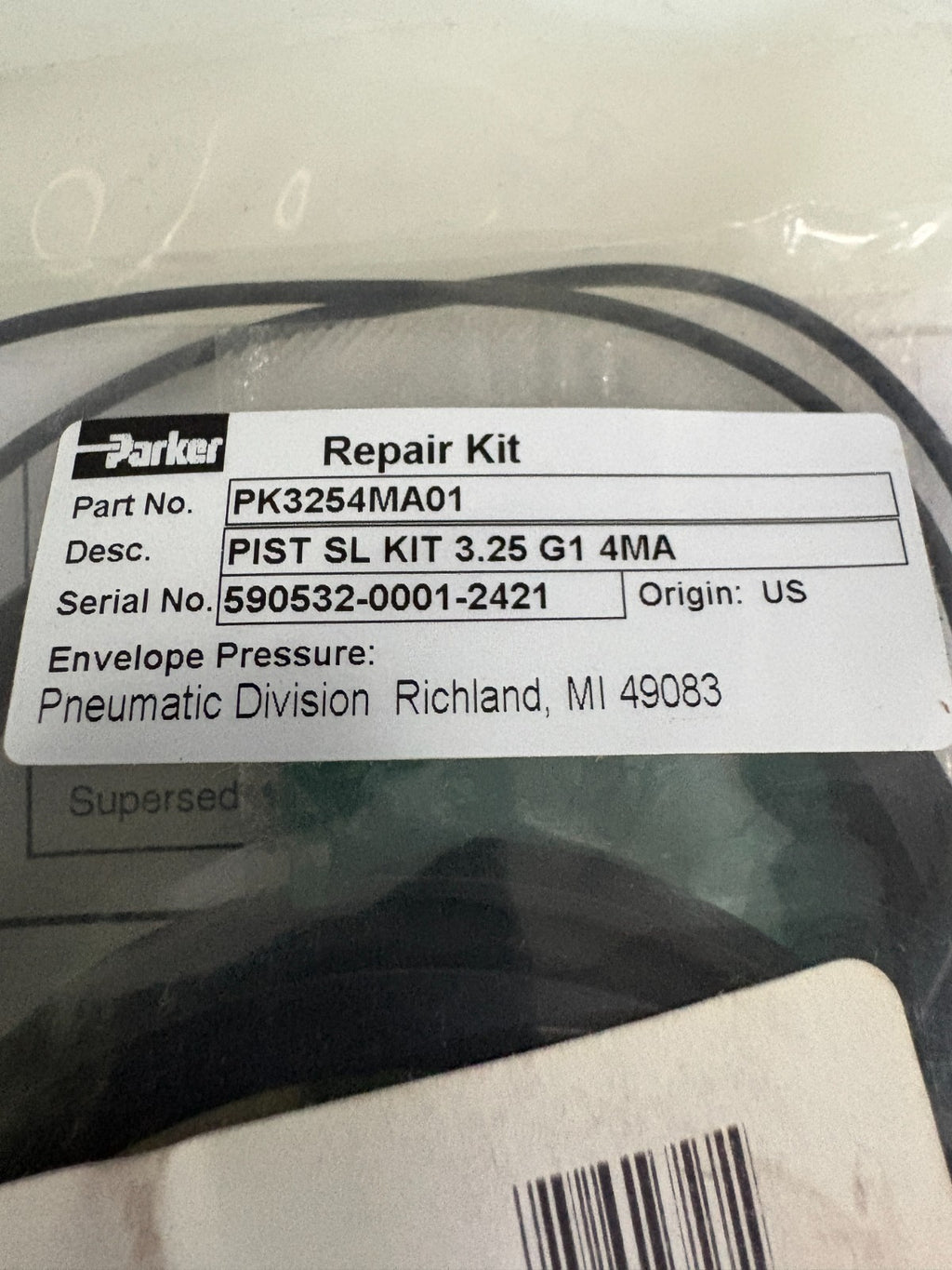 LOT OF 2 PARKER PISTON S1 KIT PK3254MA013