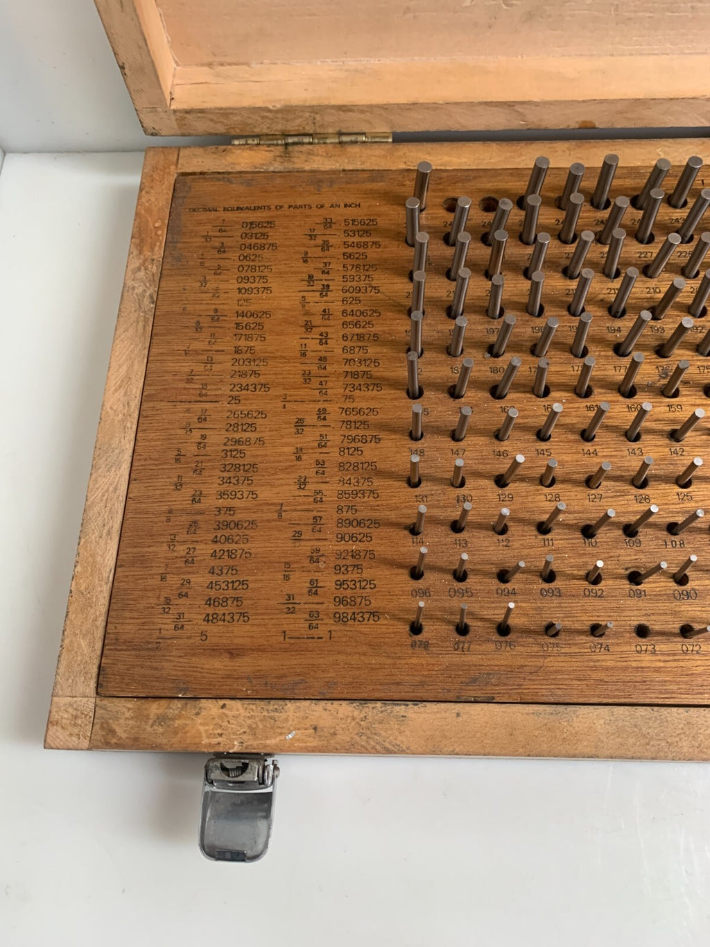 MEYER M-1 CHECKING PIN GAUGE .061 - 250" MISSING 10 PIN