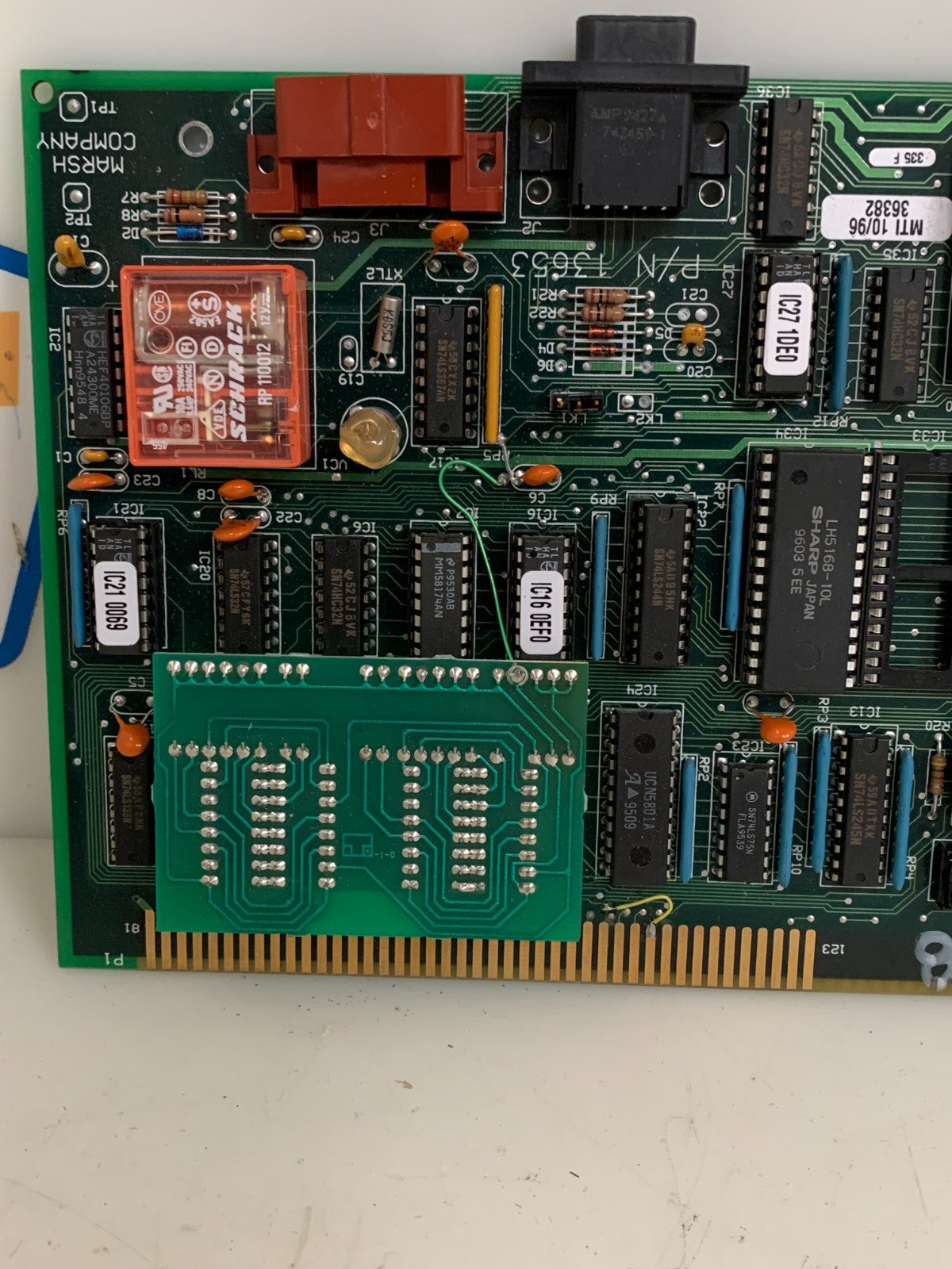 MARSH CO. CPU II PLUS CARD ML 0166 008