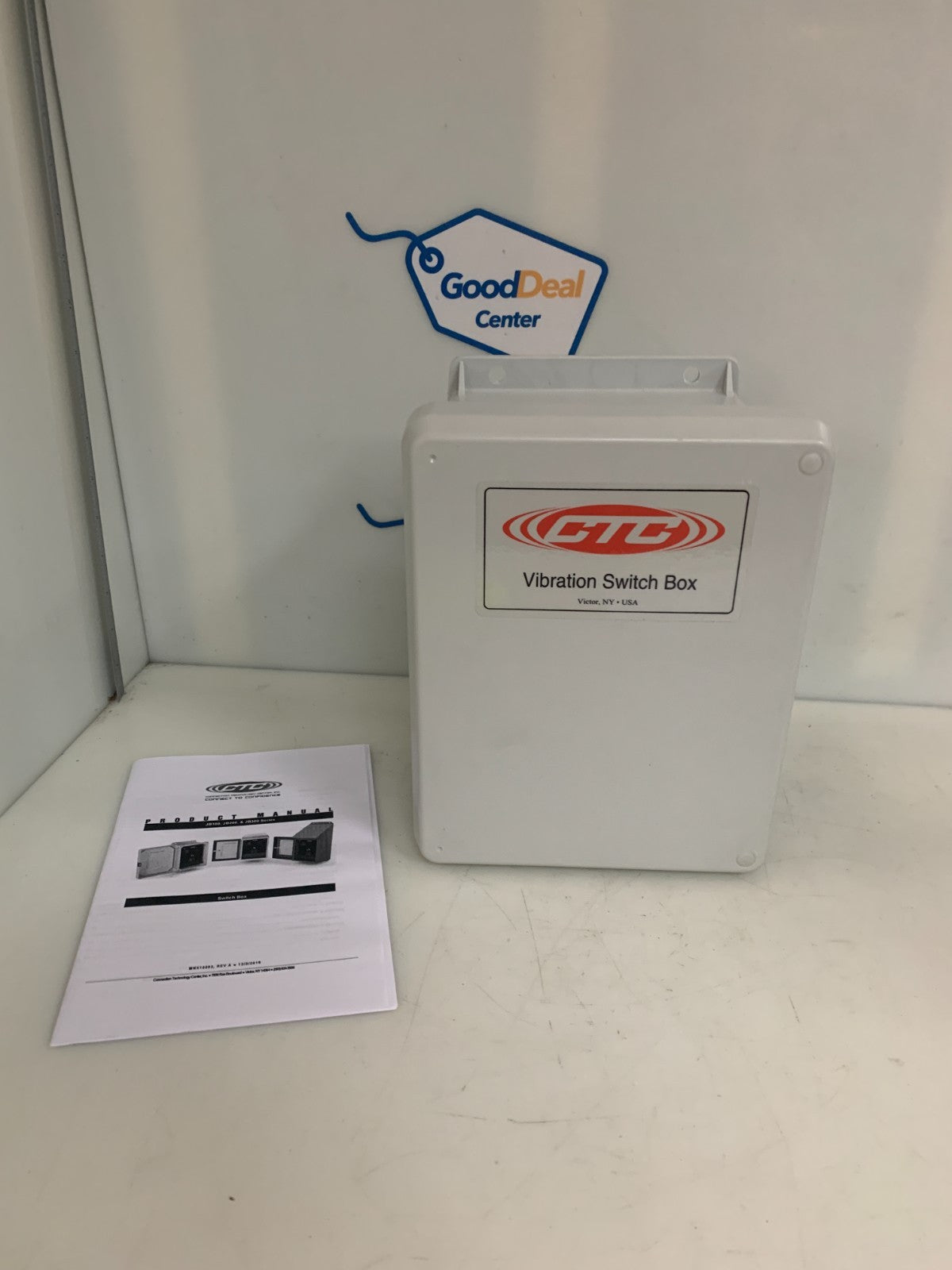 CTC VIBRATION SWITCH BOX MNX10093 REV A