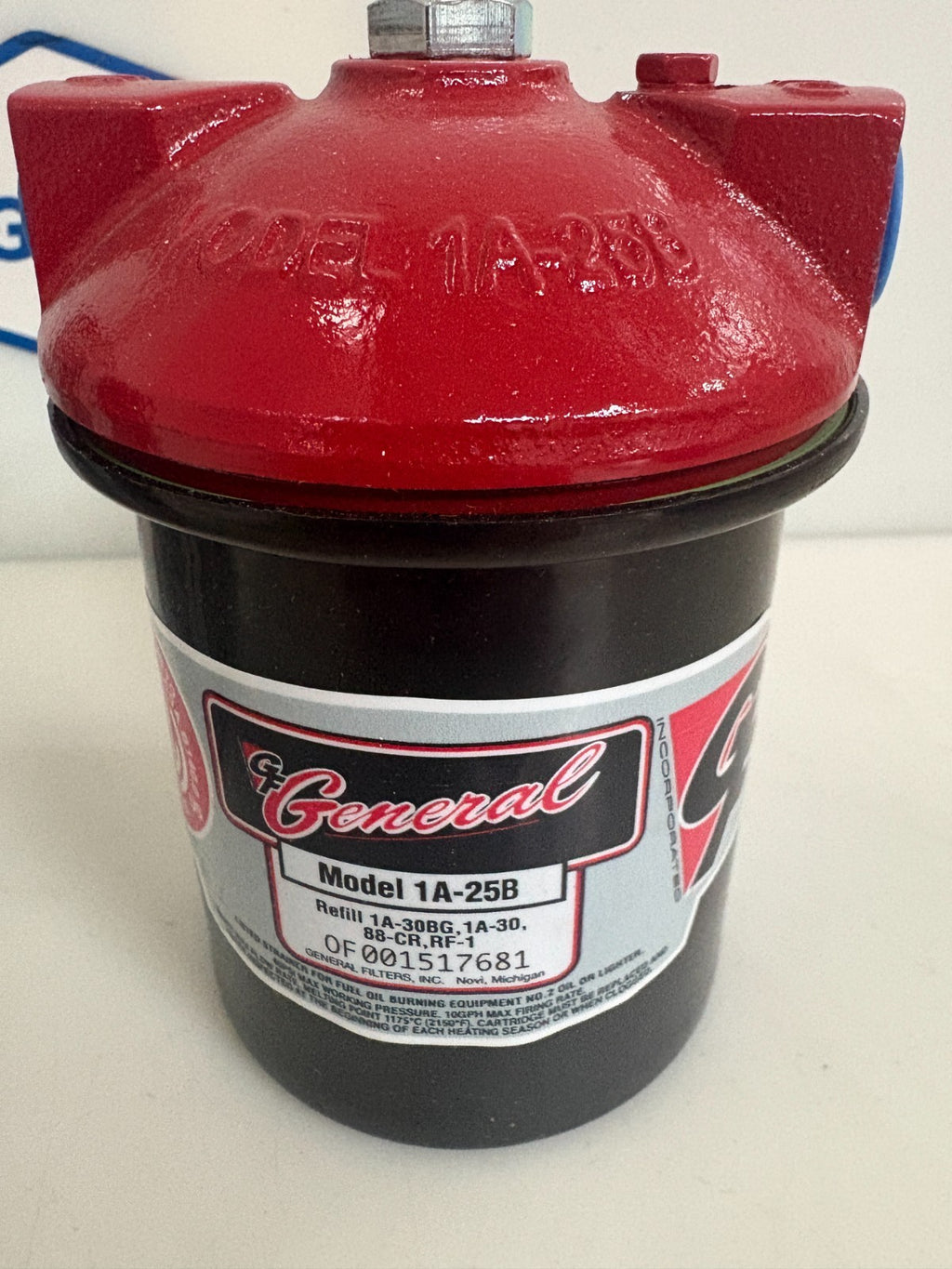G F GENERAL STEEL FILTER BOWL 1A-25B1