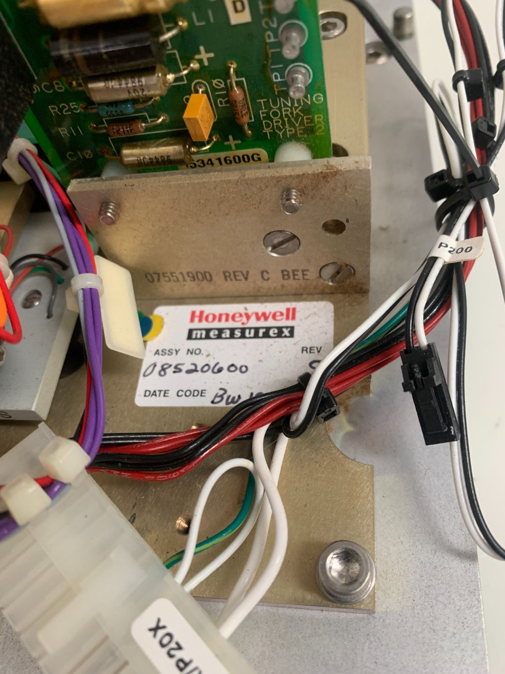HONEYWELL / Measurex   ASSY 08520600  Rev C  W/Base 6580801433 Rev 01
