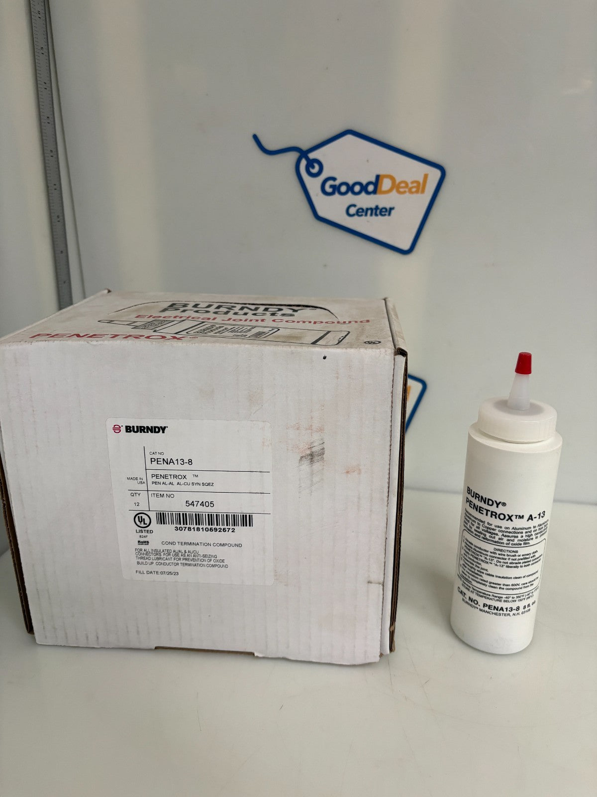 BURNDY PENETROX A-13 ELECTRICAL JOINT COMPOUND 12 BOTTLE OF 8 OZ PER CASE0