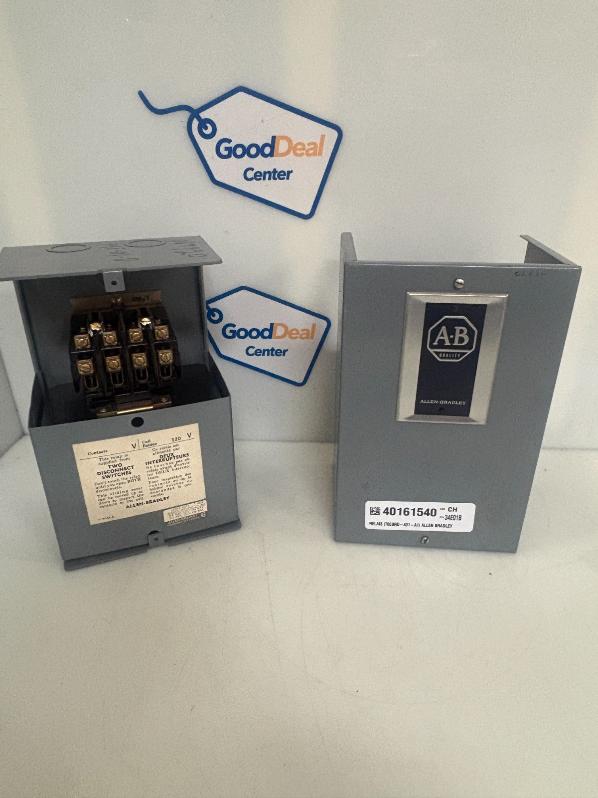 ALLEN BRADLEY RELAY BOX 700 BR 401-A10