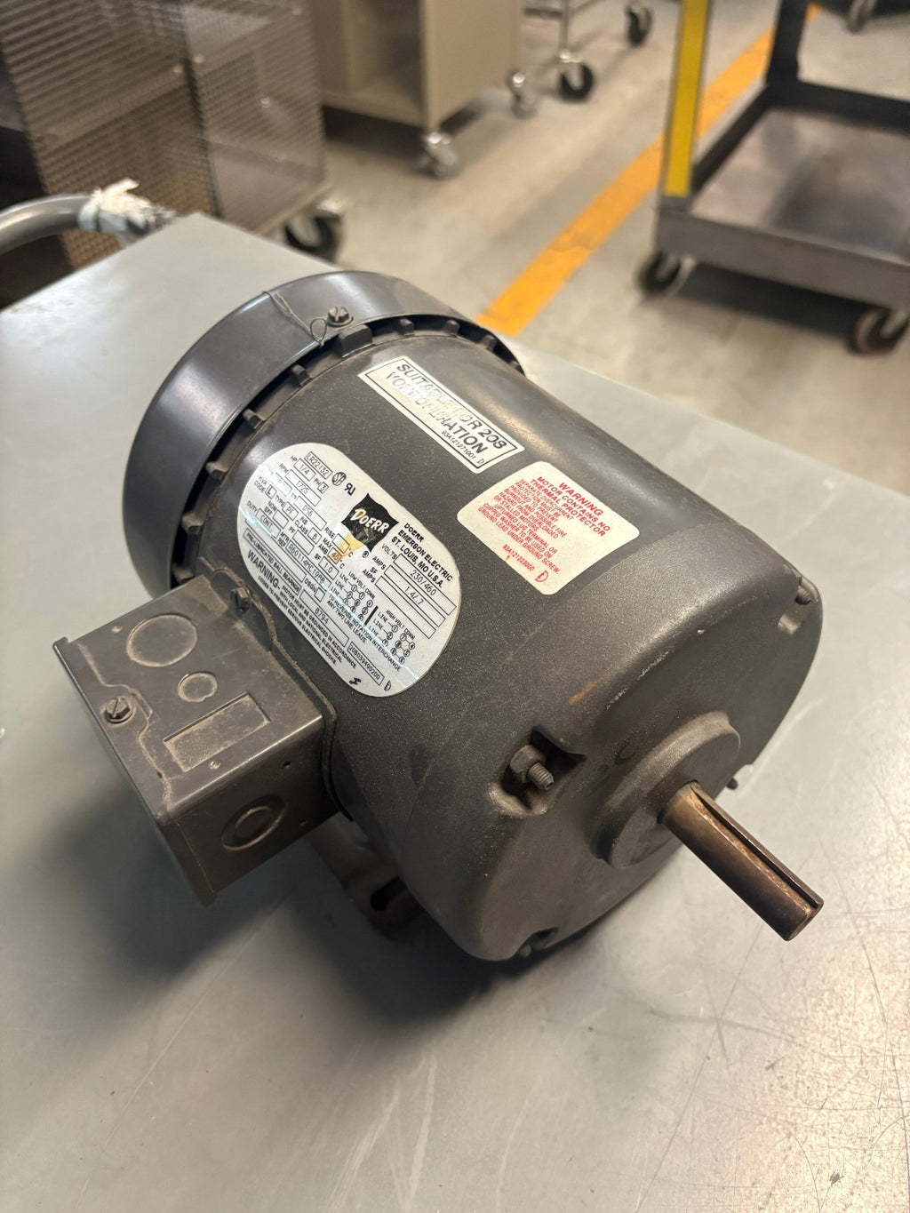 DOERR 1/4 HP MOTOR LR22132 0
